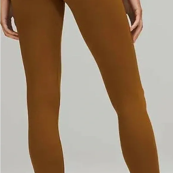 Lululemon Align Super High Rise copper leggings